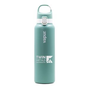 Vapur® Chill 20oz Insulated Water Bottle Sea Glass Green with White Trim
