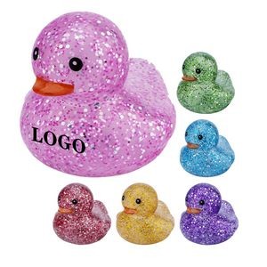 Colorful Sequins Little Yellow Duck
