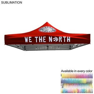 10' Premium Tent Canopy only, Full Bleed Dye-Sublimation