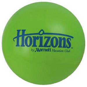 9" Inflatable Solid Lime Green Beach Ball
