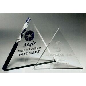 Triangle Paperweight Award (4"x3/4")