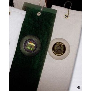 Velour Golf Towel w/ Embroidered Logo