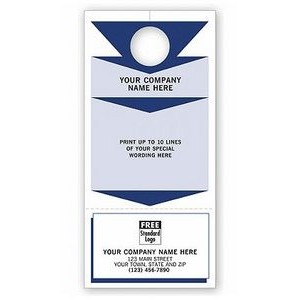 Doorknob Hanger w/ Detachable Business Card
