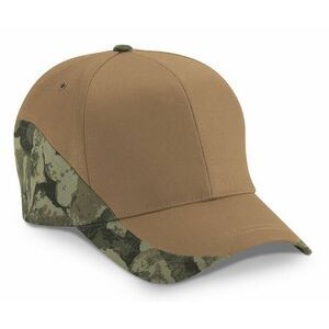 6 Panel Cotton Twill Side-Edged Bs Camouflage Edge