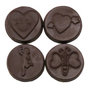 Chocolate Valentines Day Coins