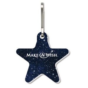 Large Star Bag & Luggage Tag (Zipper Pull) - Full Color
