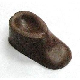 Small Chocolate Baby Bootie