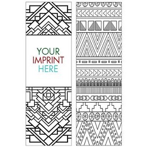Coloring Bookmark - Patterns