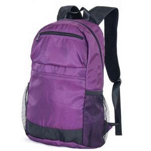 U-Zip Ballistic Nylon Folding Backpack (18"x12")