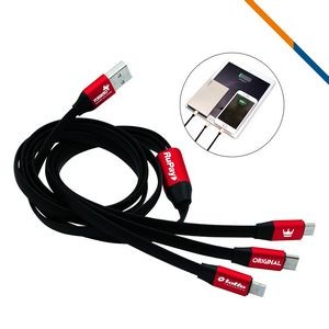 Remington 3in1 Charging Cable-Red