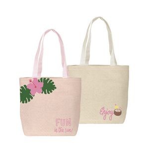 Continued Daily Grind Straw Tote