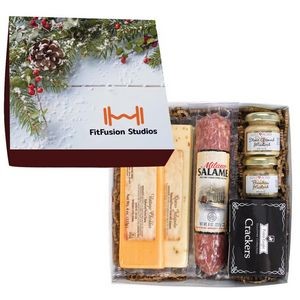 Deluxe Charcuterie Gourmet Meat & Cheese Chairman Gift Box