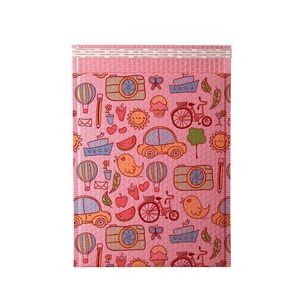 7.9 x 11.8 Inch Pink Poly Bubble Mailer Self Seal Padded Envelopes for Shipping/ Packaging/ Mailing