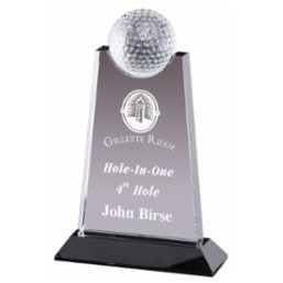Golf Ball Apex Award w/Black Base