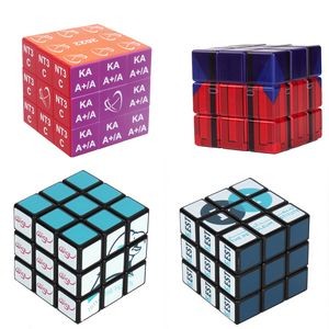 Custom 3x3x3 Rubik's Cube Full Stock Magic Cubes