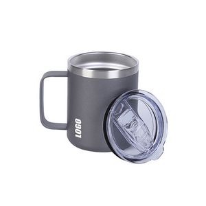 12 Oz Stainless Cups Mug With Slide Lid