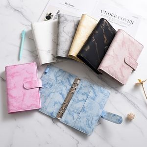 Marble pattern A6 Refillable Notebook