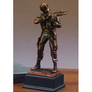Army Award, 4.5" W x 11.5" H