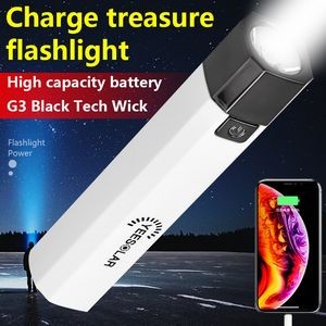 Outdoor Mini Flashlight With Power Bank