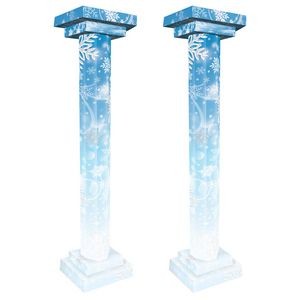 Winter Wonderland 3-D Tall Column Props