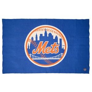 Faribault Mill New York Mets Wool Throw Blanket