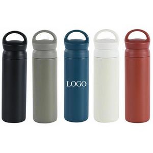 16oz Stainless Steel Insulated Water Bottle with Handle