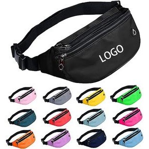 Waterproof Fanny Sports Waist Bag Pack With 3 Pockets