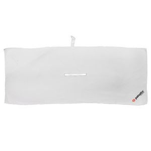Team Golf® White Microfiber Caddy Towel – Rectangle 16x40