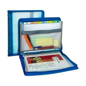 C-Line Zipper Binder with Dividers - Expanding File (Case of 12)