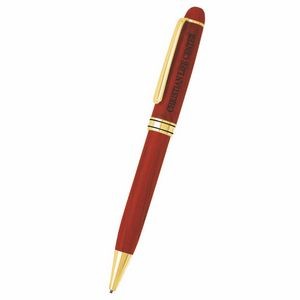 Wooden Rosewood Mechanical Pencil With Gold Trim