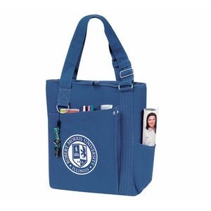 Canvas Trendy Briefcase Tote Bag
