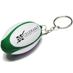 Rugby Football Stress Reliever Keychain