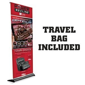 Premium Single Side 3'X6' Retractable Banner Stand