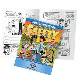 Police Officers Teach Us About Safety Educational Activities Book - Personalized