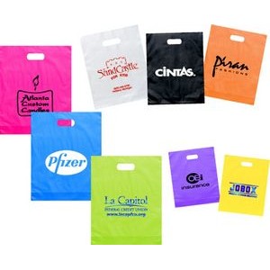 Frosted Die Cut Bags (9"x 12")
