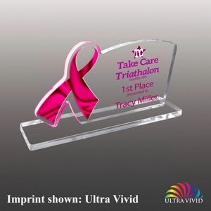 Breast Cancer Awareness Ribbon Awards - Ultra Vivid Color