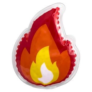 Flame Emoji Gel Beads Hot/Cold Pack