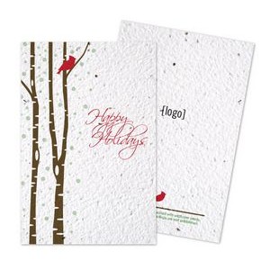 Holiday Seed Paper Postcard - Style W