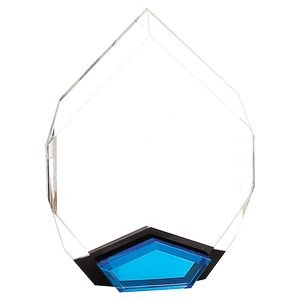 Blue Marquis Acrylic Award (6" x 8")