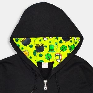 St. Patrick's Day Lucky Icons Full Zip