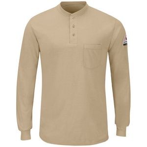 Bulwark® Men's FR Long Sleeve Lightweight Henley Shirt