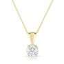 Jilco Inc. 0.15 Carat Yellow Gold Diamond Necklace