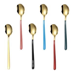 8.26 Inch Dual Color Gold Spoon