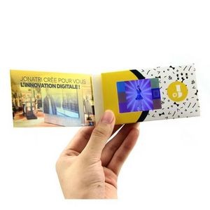 2.4 -inch LCD Screen Video Brochure Card