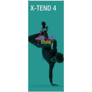 X-tend 4 Spring Back Banner Stand