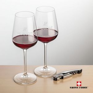 Swiss Force® Opener & 2 Elderwood Wine - Silver