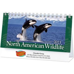 Full Colour North American Wildlife Desk Calendar