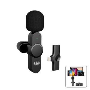 Plug-Play With 2 Clips Upgraded Lavalier Wireless Mic