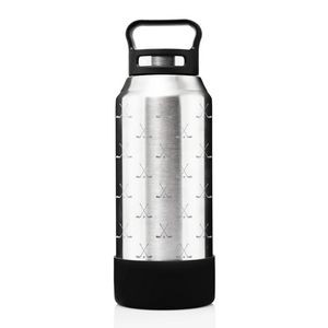 32 oz Growler Bottle with Silicone Bowl