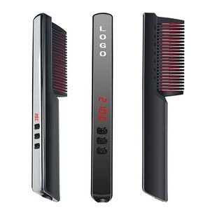 Hot Comb Hair Straightener Electric with Anti-Scald